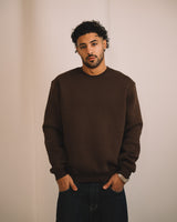 Men CrewNeck Solid SweatShirt