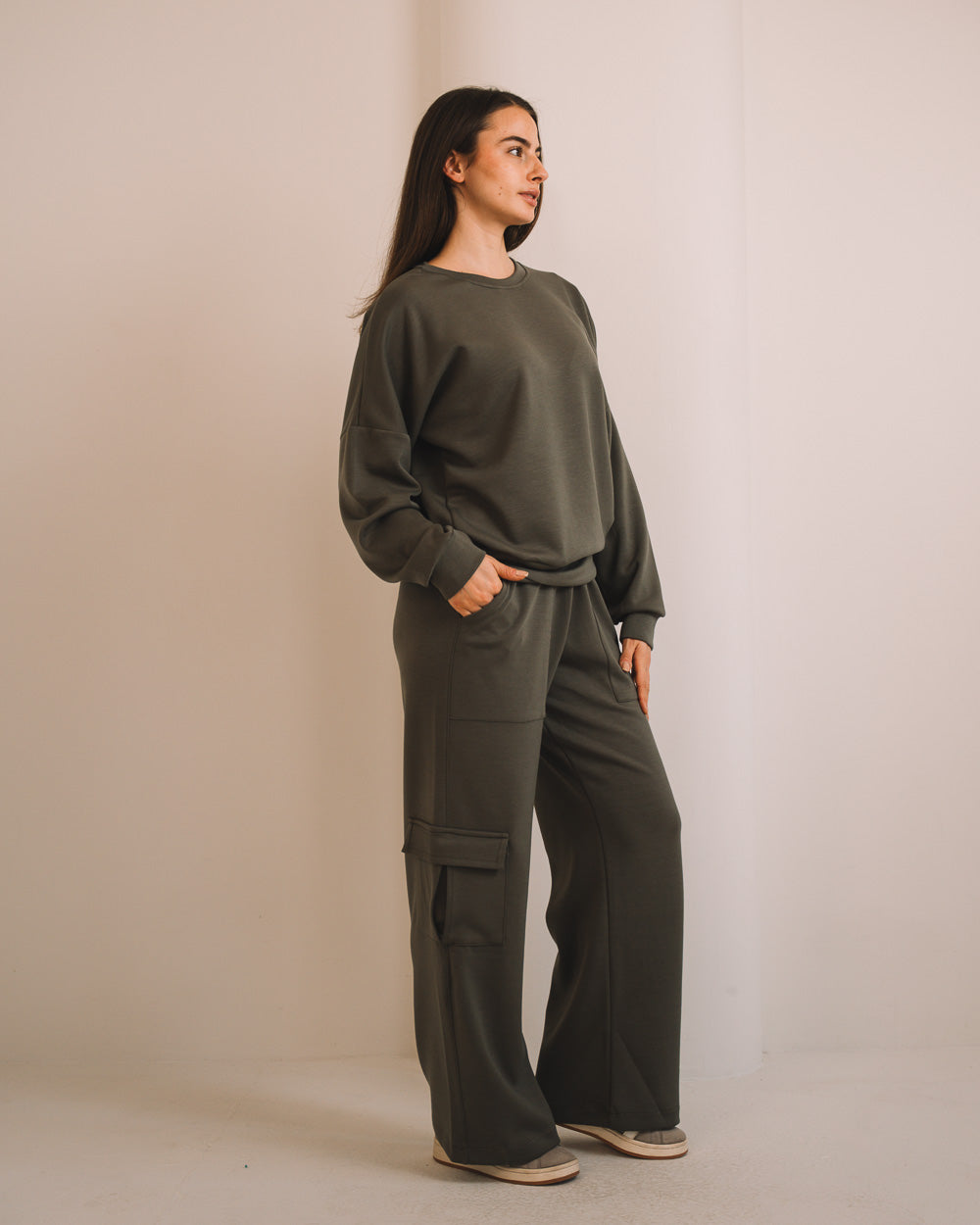 Modal Oversized Sweatshirt