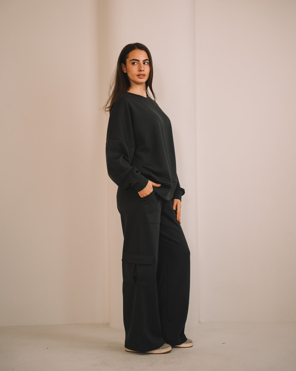 Modal Oversized Sweatshirt