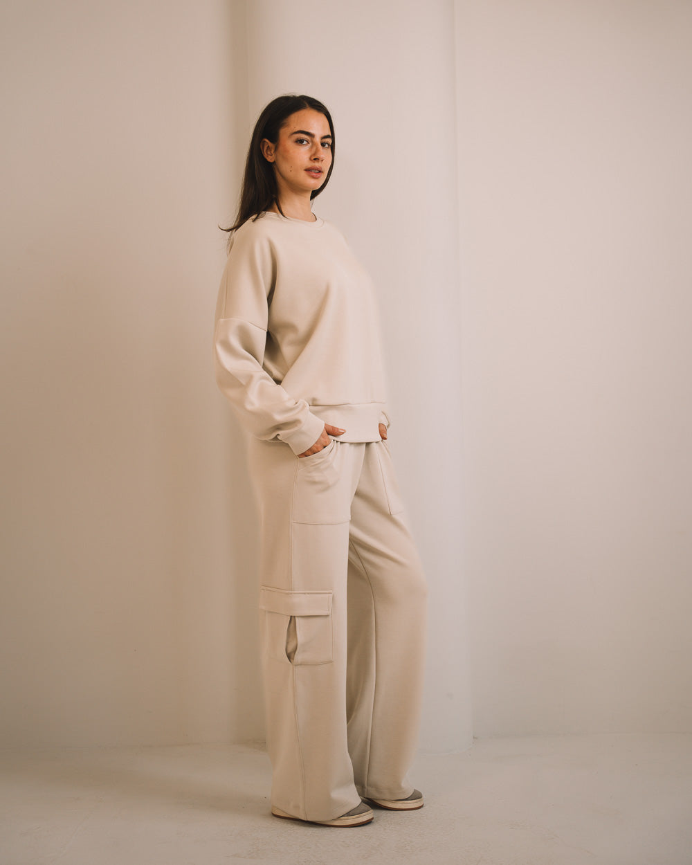 Modal Oversized Sweatshirt