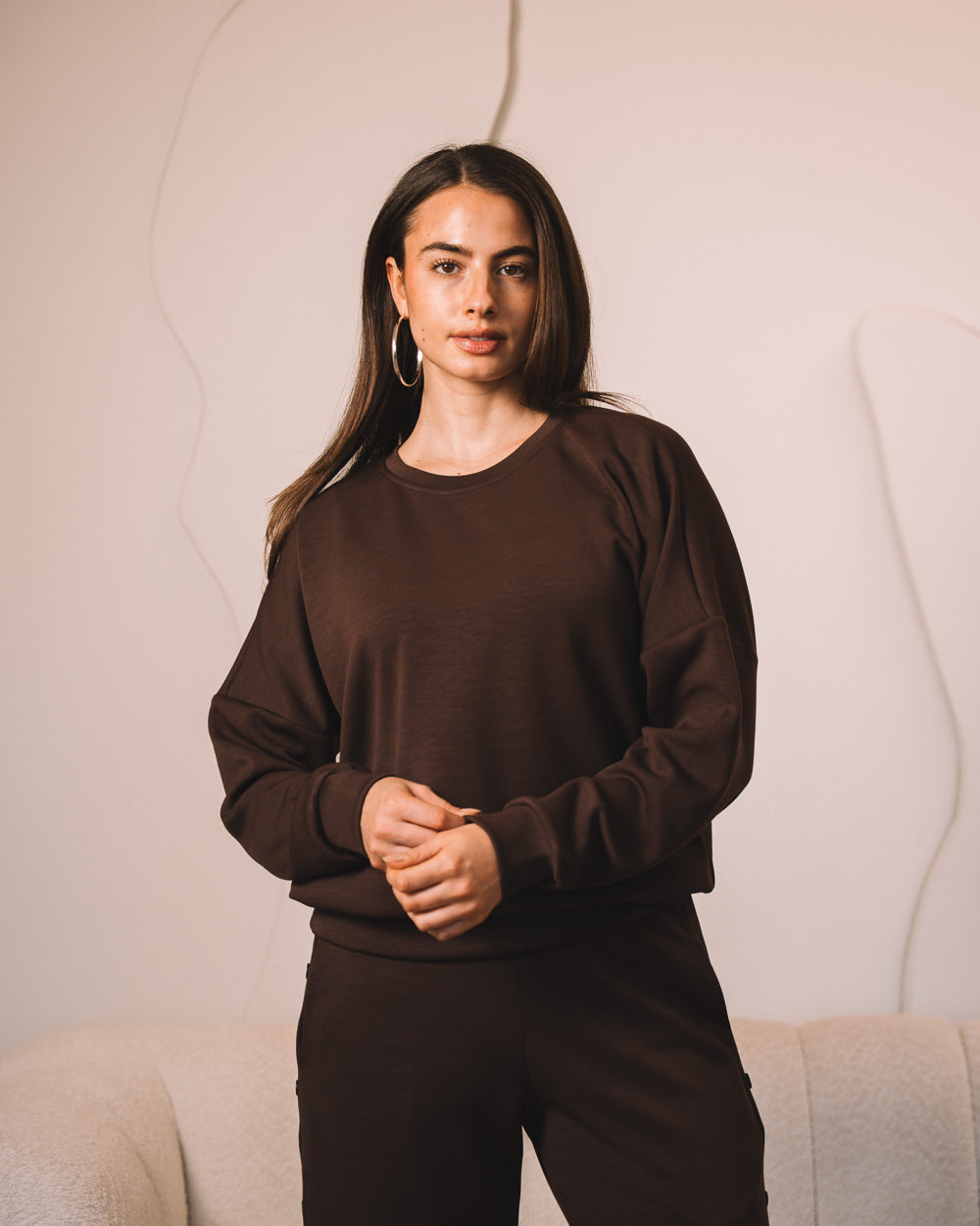 Modal Oversized Sweatshirt