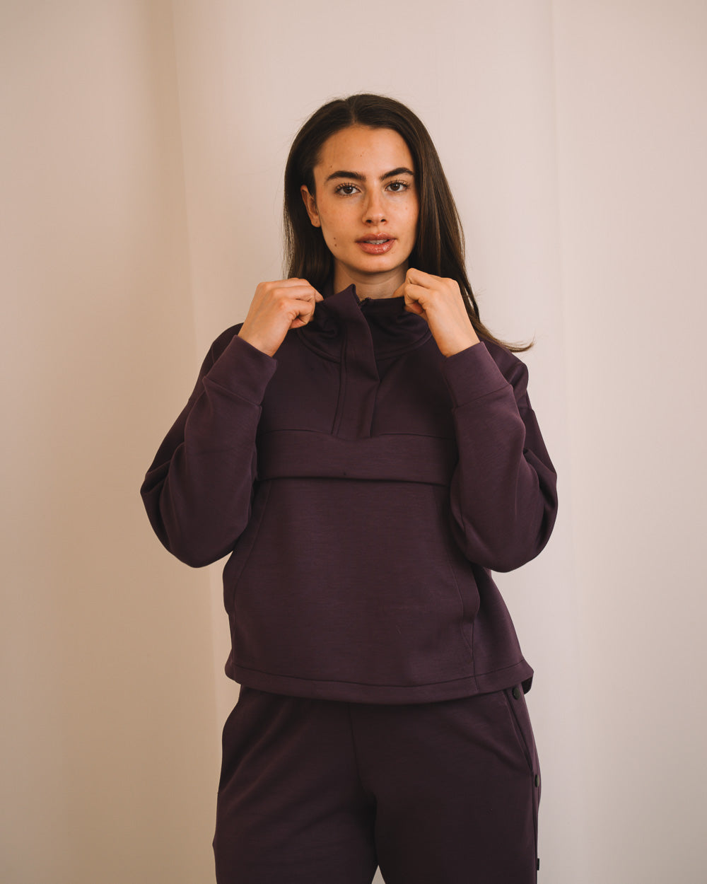 Modal Zip Up Hoodie
