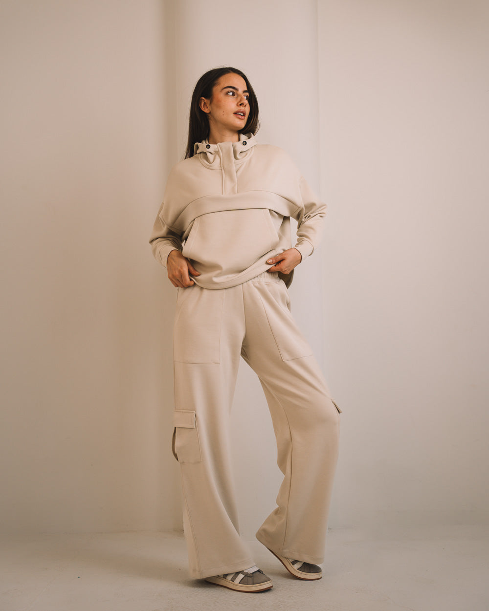 Modal Zip Up Hoodie