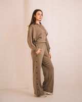 Modal Crop Hooded Jacket