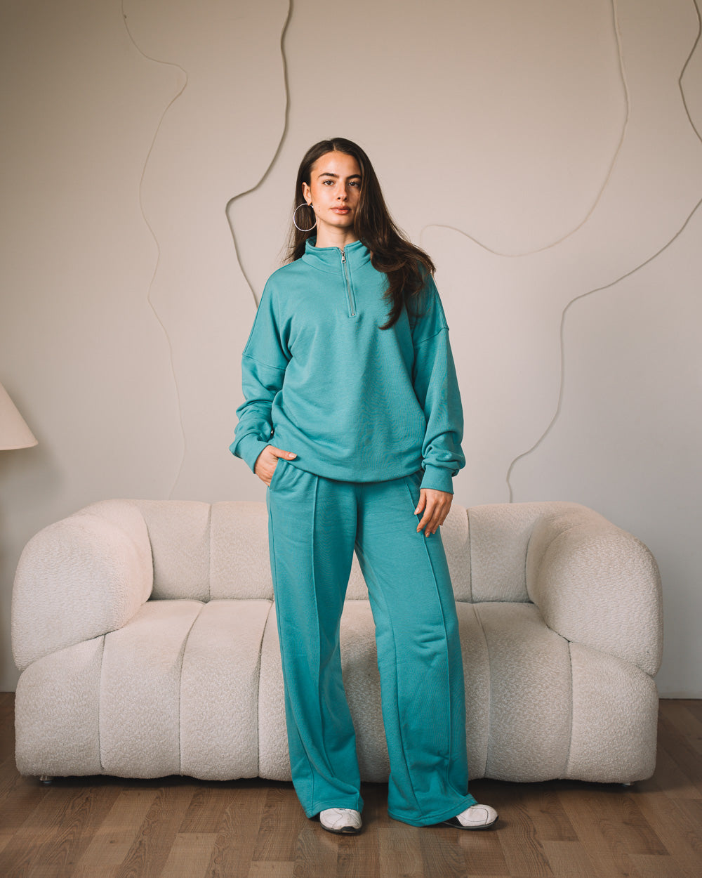 The Snake Half Zipper Sweatshirt