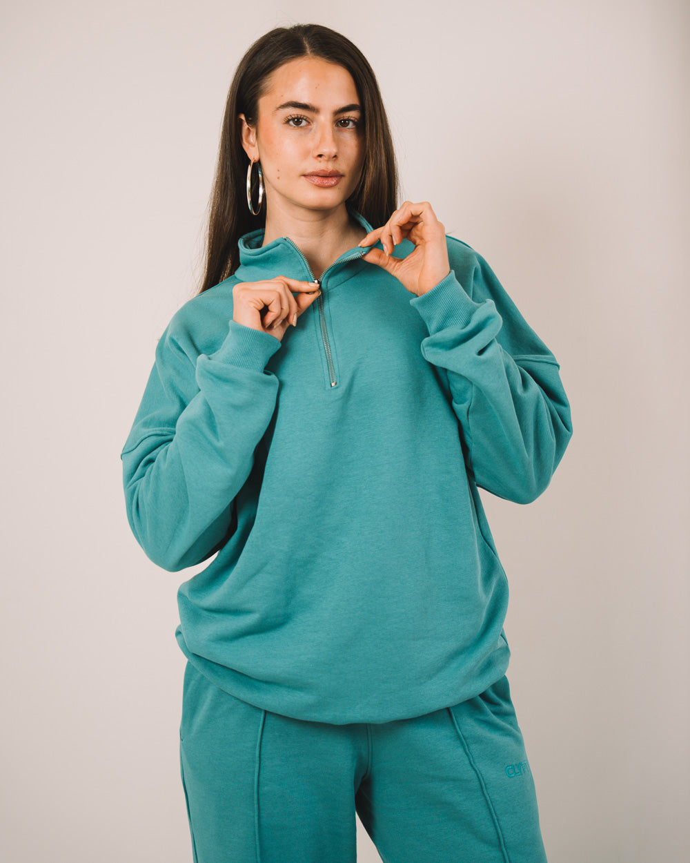 The Snake Half Zipper Sweatshirt