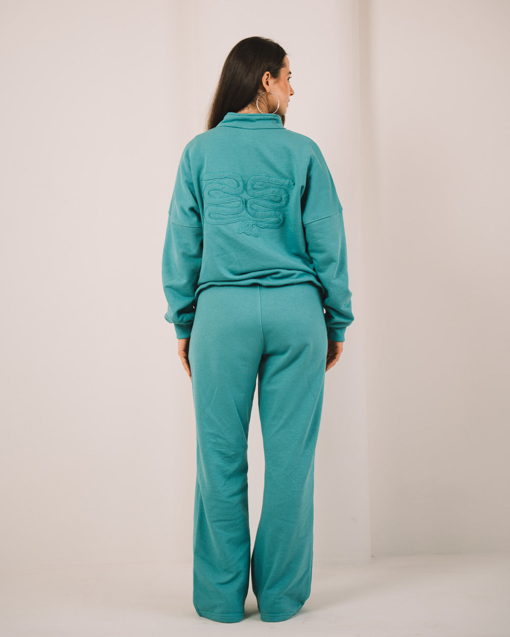 The Snake Half Zipper Sweatshirt