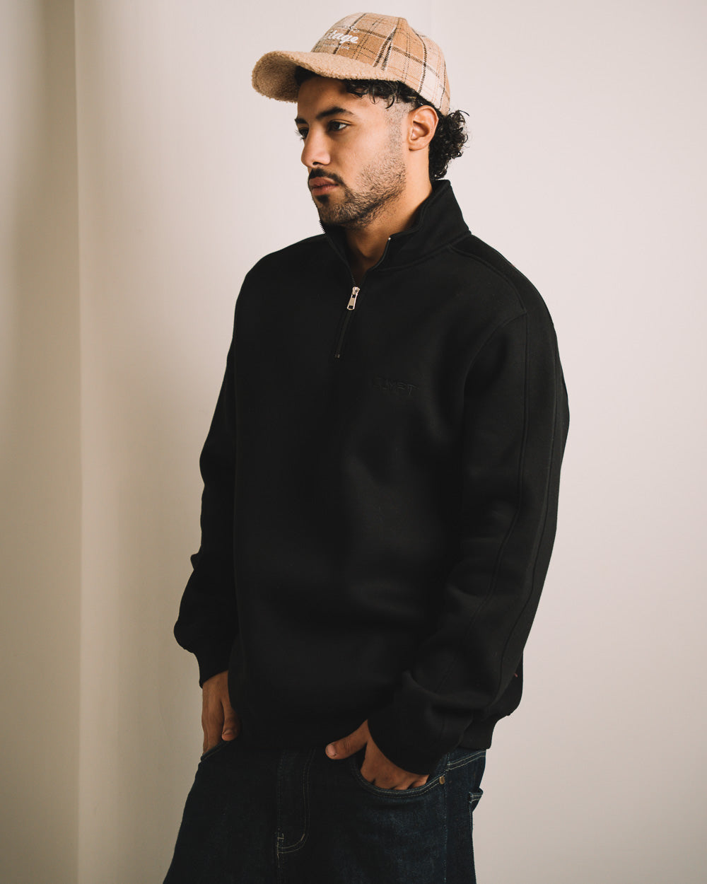 Funnel Neck SweatShirt