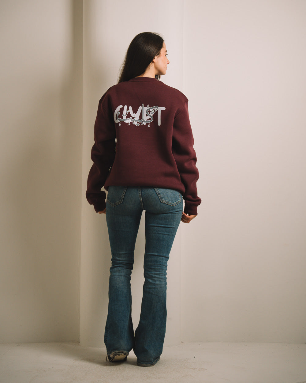 Women CrewNeck ( كليبت ) SweatShirt
