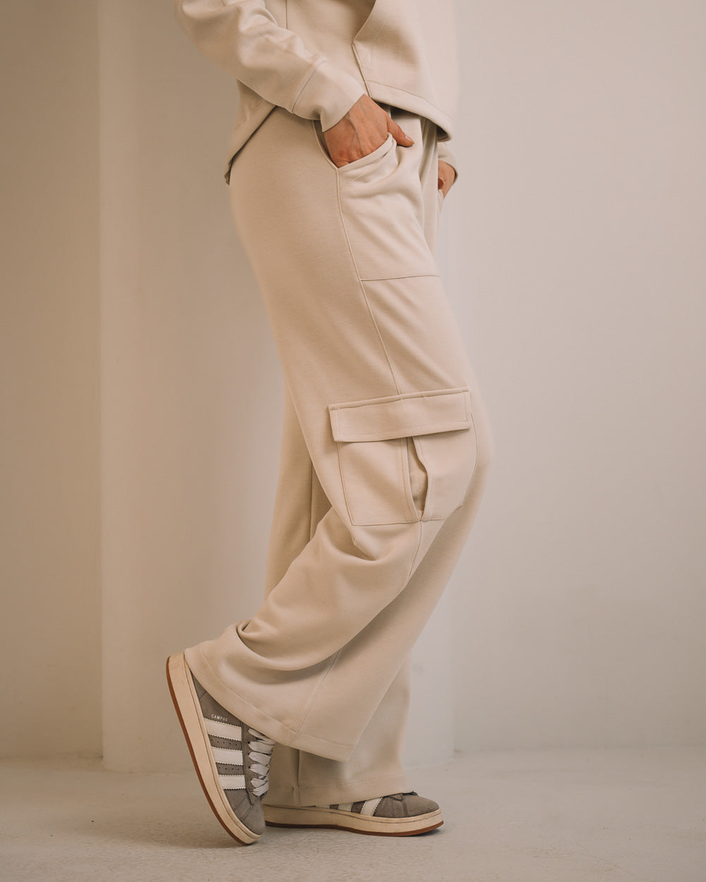 Modal Cargo Sweatpants