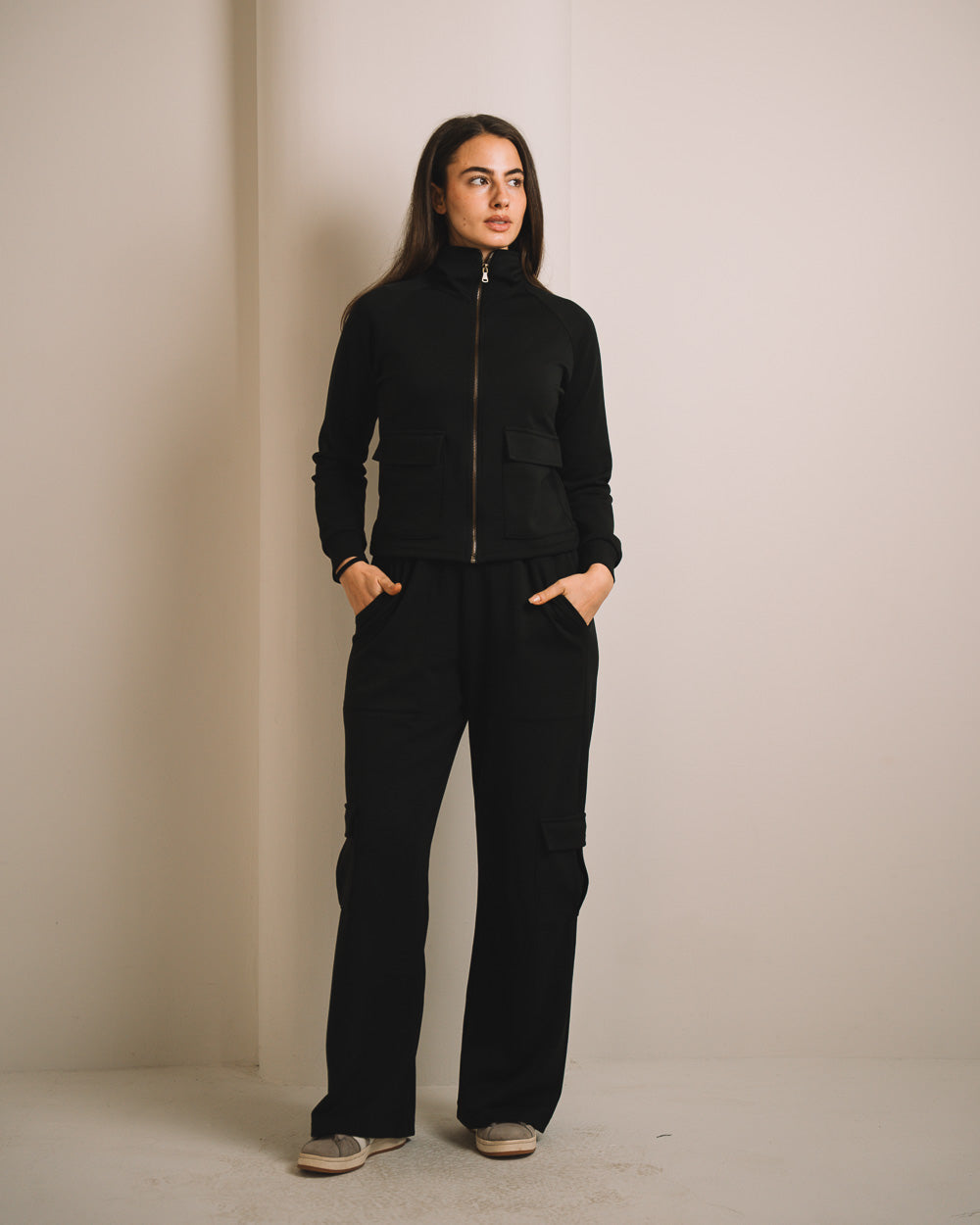 Modal Cargo Sweatpants