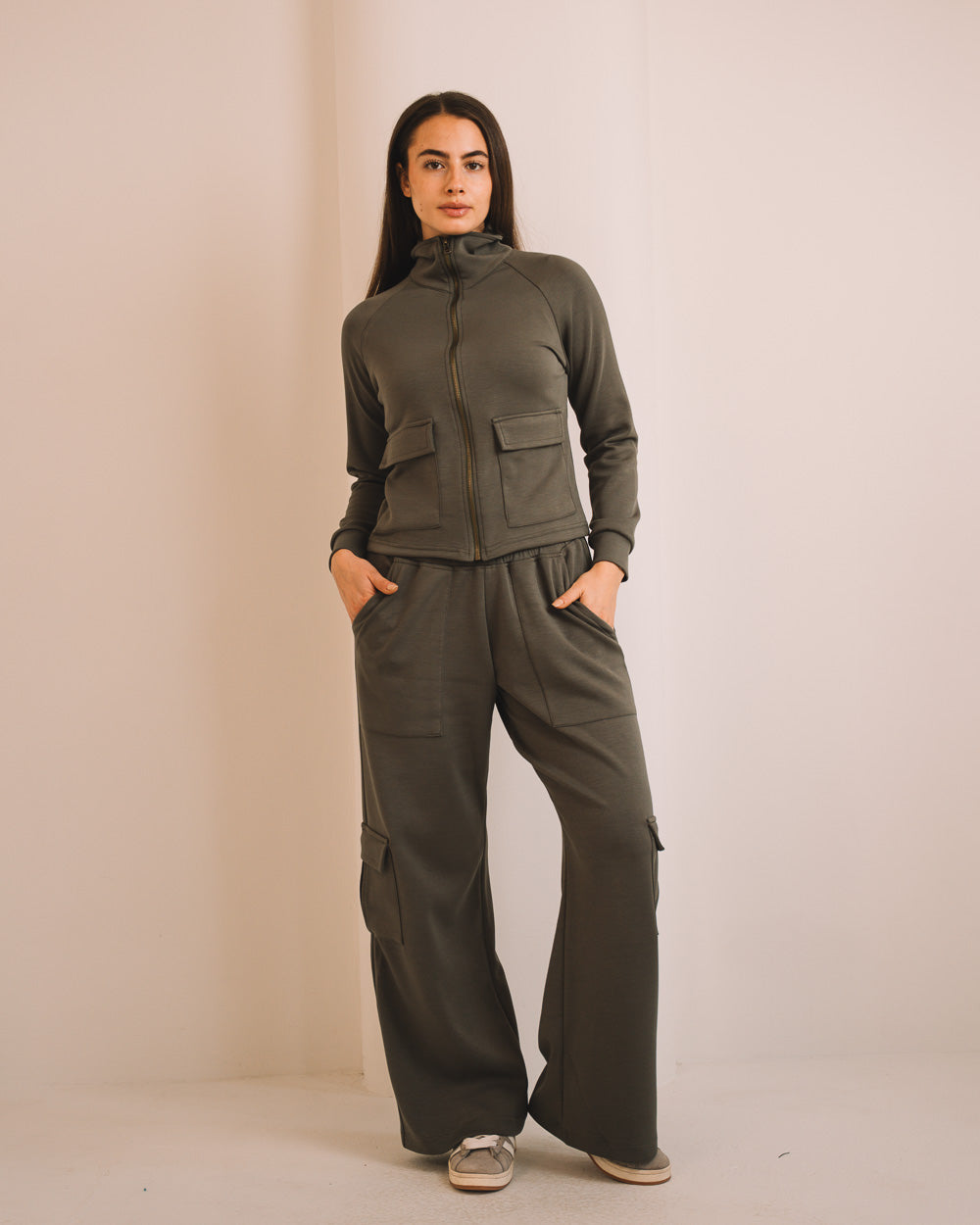 Modal Cargo Sweatpants