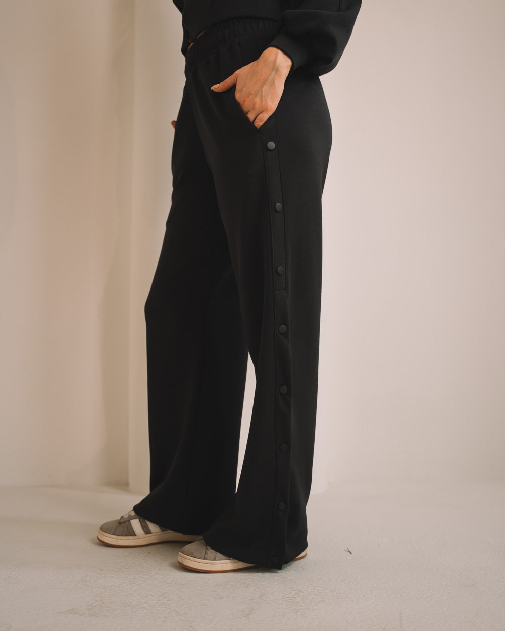 Modal Women Side Snap Pants
