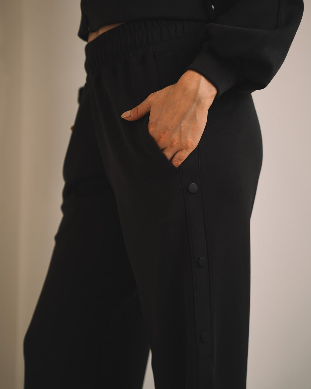 Modal Women Side Snap Pants