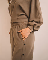 Modal Women Side Snap Pants