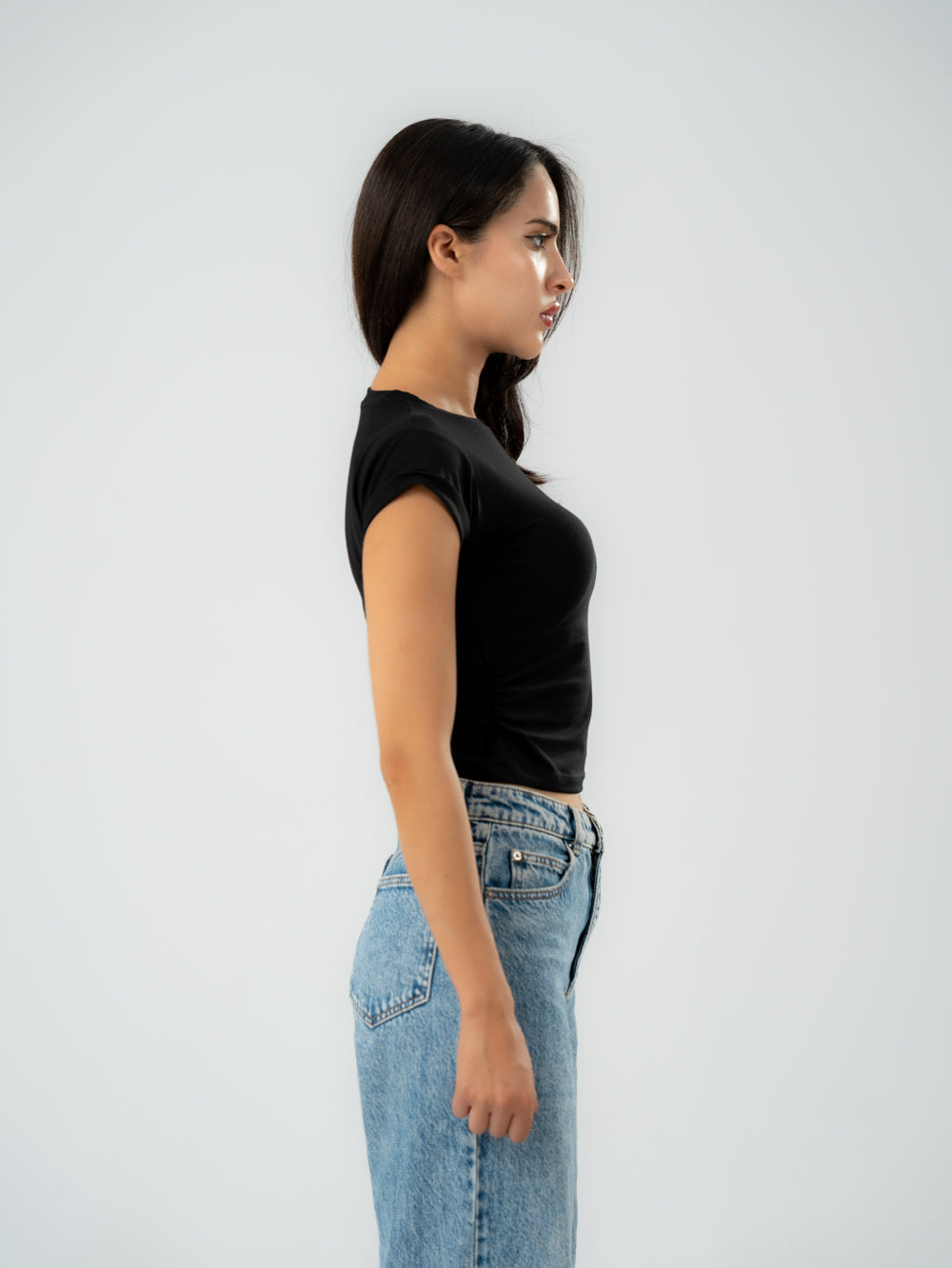 Fitted Ruched top