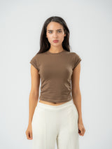 Fitted Ruched top