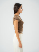 Fitted Ruched top
