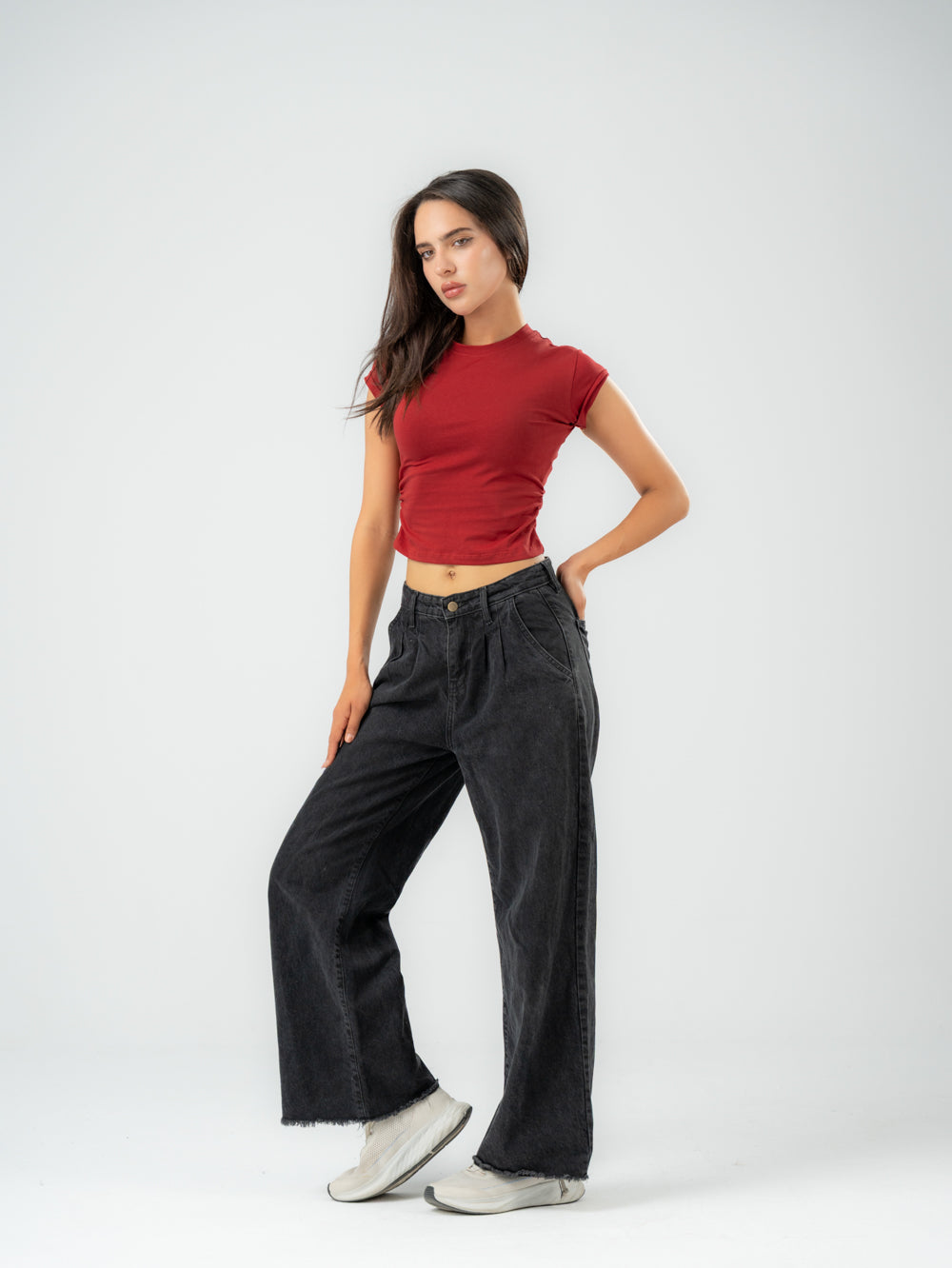 Fitted Ruched top
