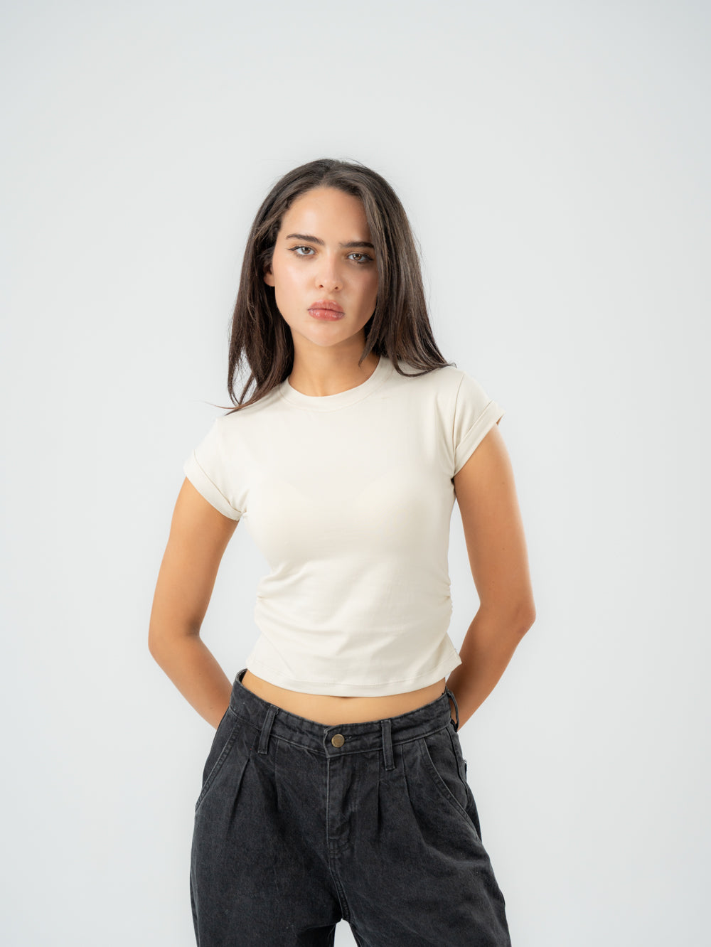 Fitted Ruched top