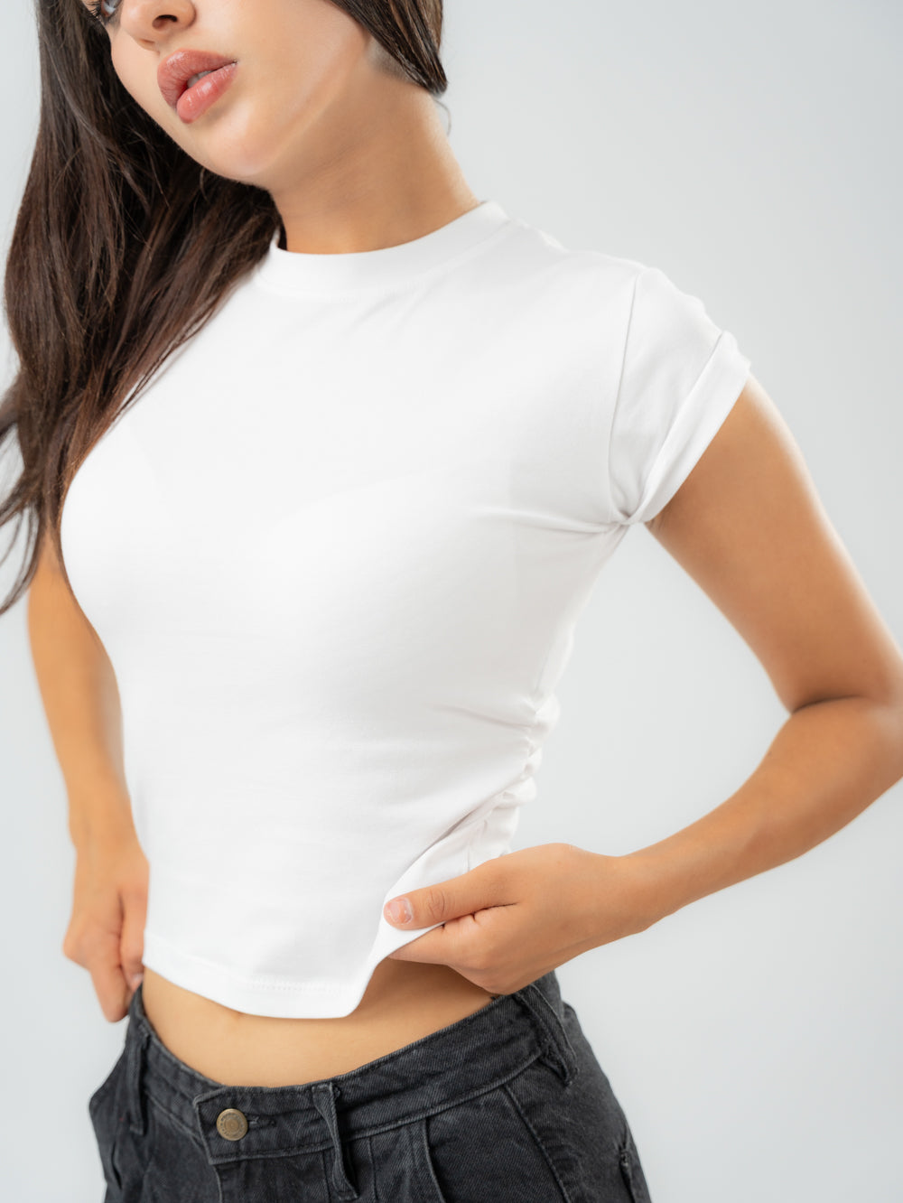 Fitted Ruched top