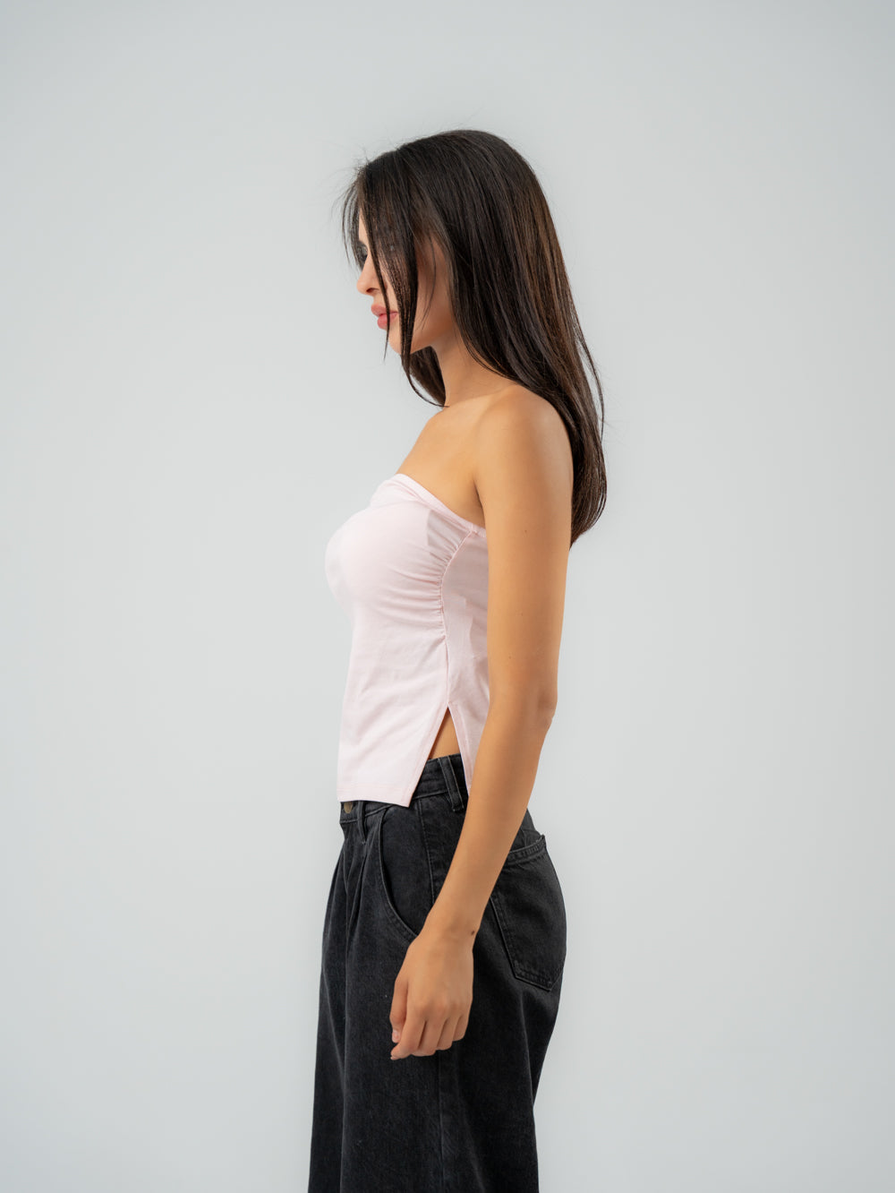 Slide Slit Tube Tops