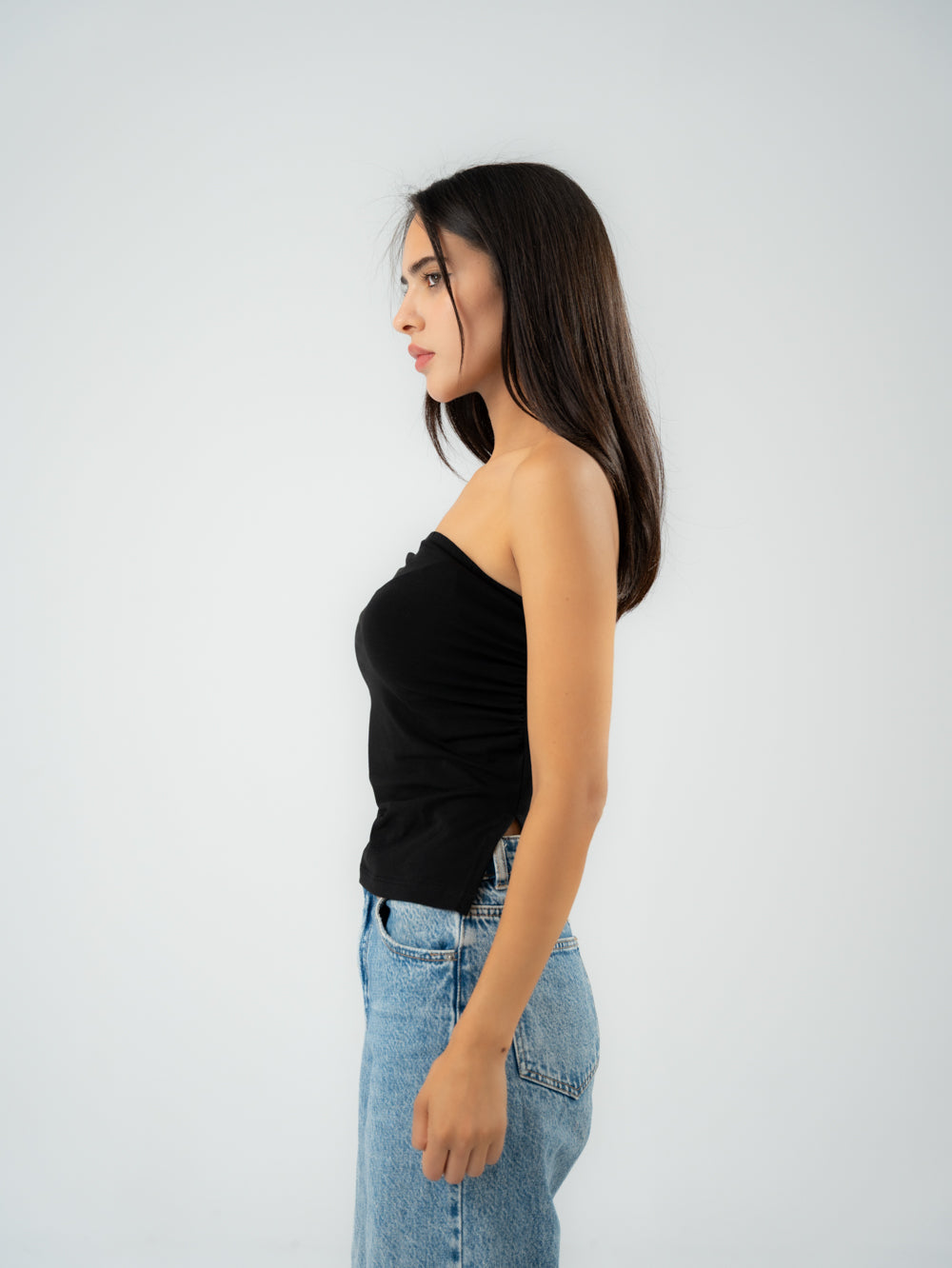 Slide Slit Tube Tops