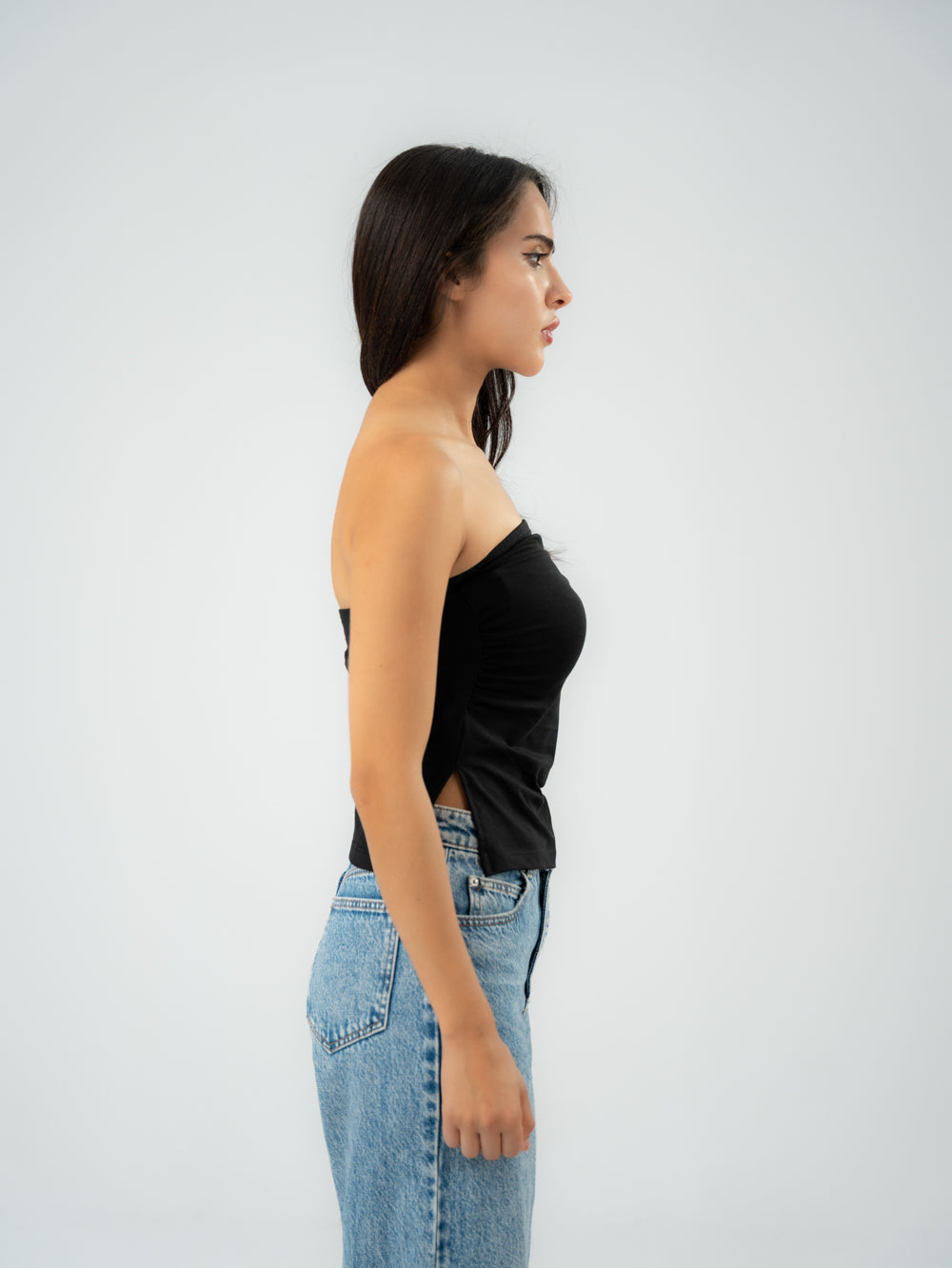 Slide Slit Tube Tops