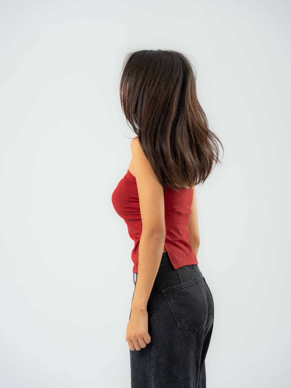 Slide Slit Tube Tops