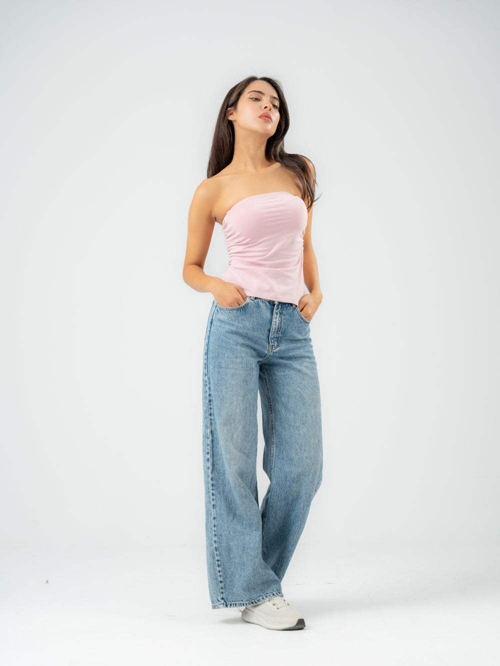 Slide Slit Tube Tops