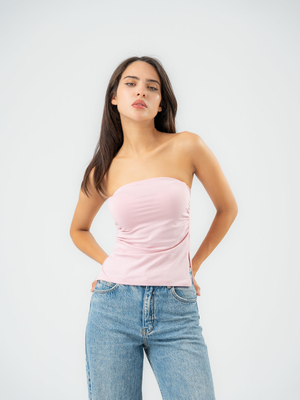 Slide Slit Tube Tops