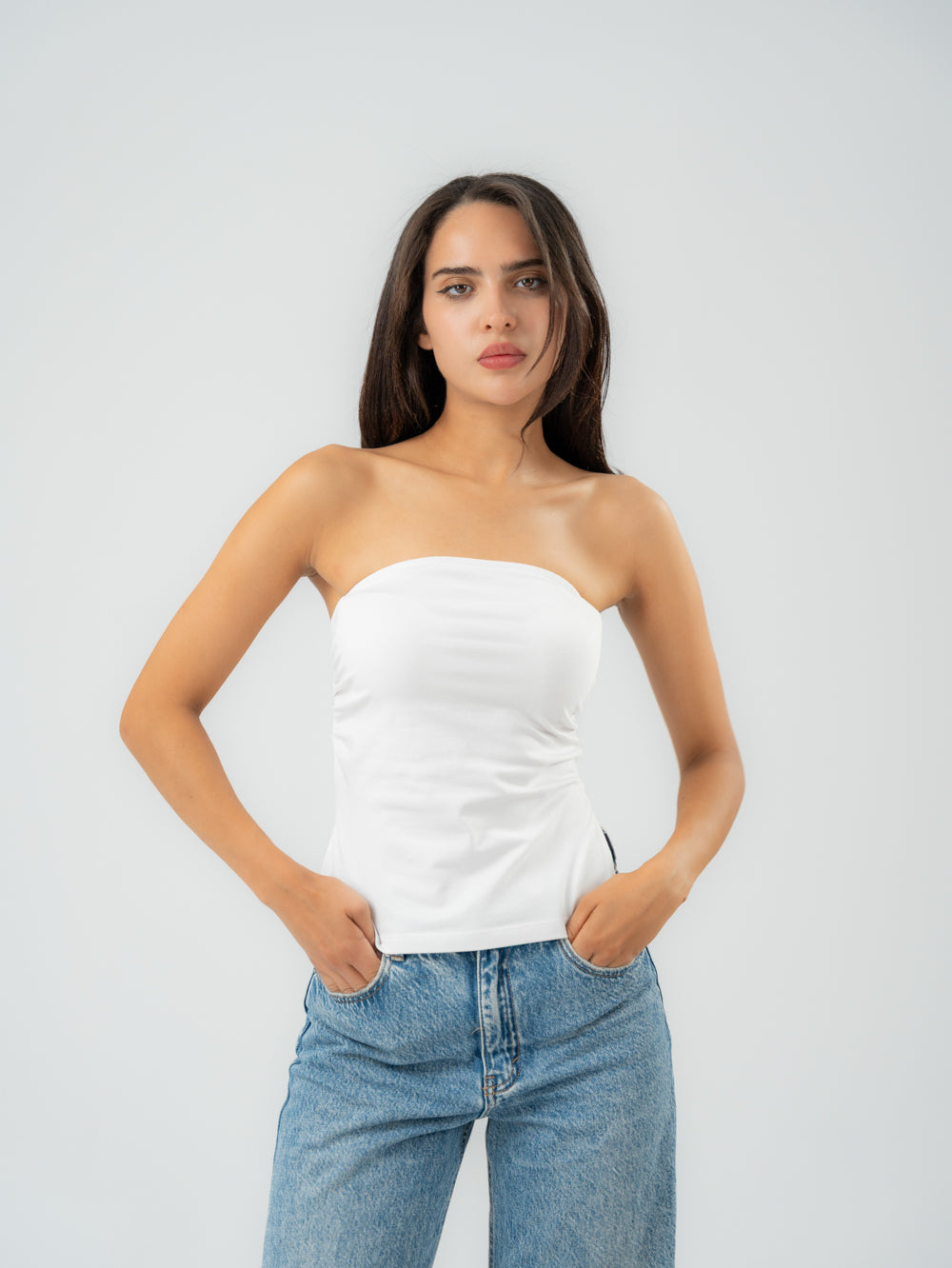 Slide Slit Tube Tops