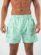 Tropical pineapple swim shorts